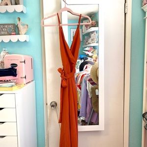 Rusty Orange Jumpsuit